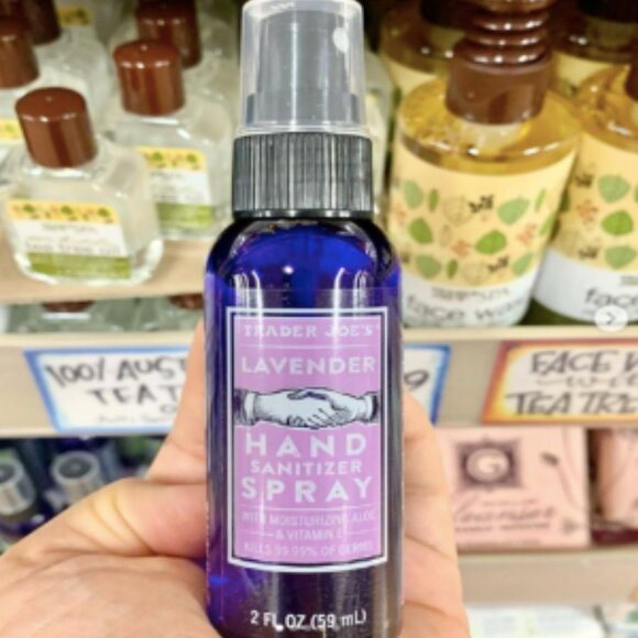 Trader Joe's Lavender Hand Sanitizer Spray TJ's New - Picture 1 of 2